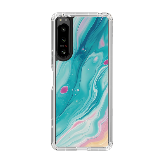Slim Protection Case［ Color Rain - Original - Serene Wave ］