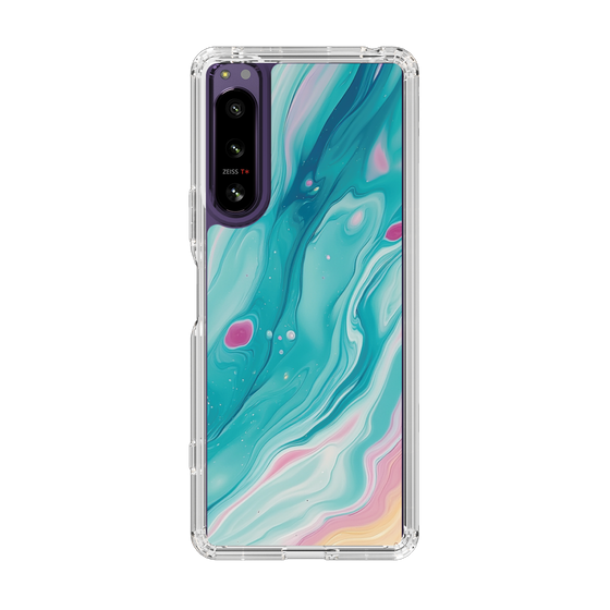 Slim Protection Case［ Color Rain - Original - Serene Wave ］