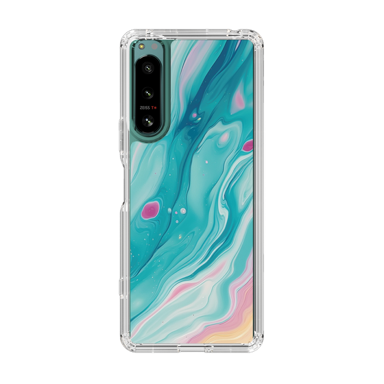 Slim Protection Case［ Color Rain - Original - Serene Wave ］