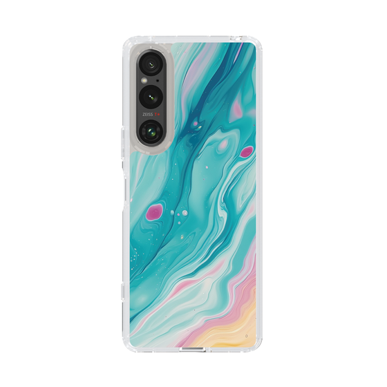Slim Protection Case［ Color Rain - Original - Serene Wave ］