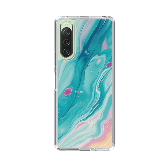 Slim Protection Case［ Color Rain - Original - Serene Wave ］