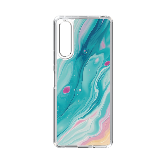 Slim Protection Case［ Color Rain - Original - Serene Wave ］