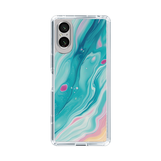 Slim Protection Case［ Color Rain - Original - Serene Wave ］