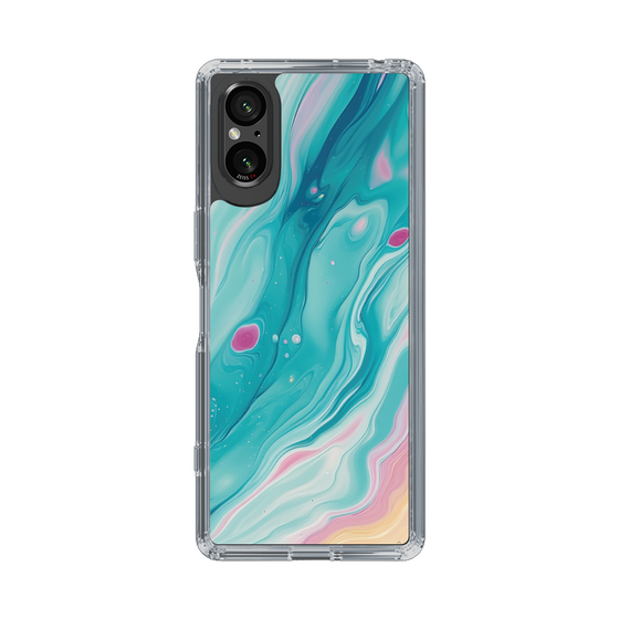 Slim Protection Case［ Color Rain - Original - Serene Wave ］