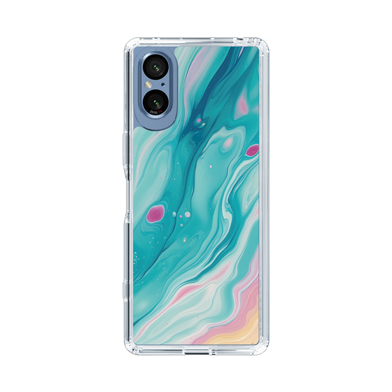 Slim Protection Case［ Color Rain - Original - Serene Wave ］