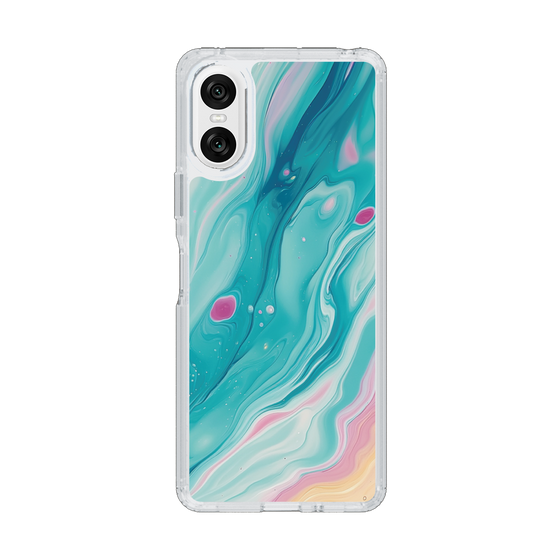 Slim Protection Case［ Color Rain - Original - Serene Wave ］