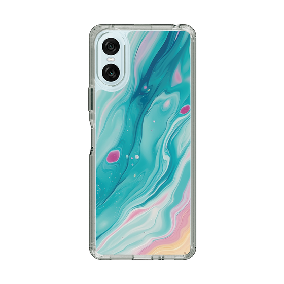 Slim Protection Case［ Color Rain - Original - Serene Wave ］