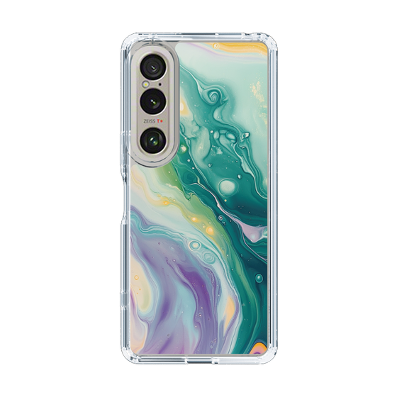Slim Protection Case［ Color Rain - Original - Dusky Forest ］