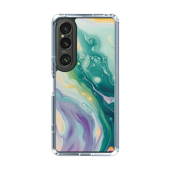 Slim Protection Case［ Color Rain - Original - Dusky Forest ］