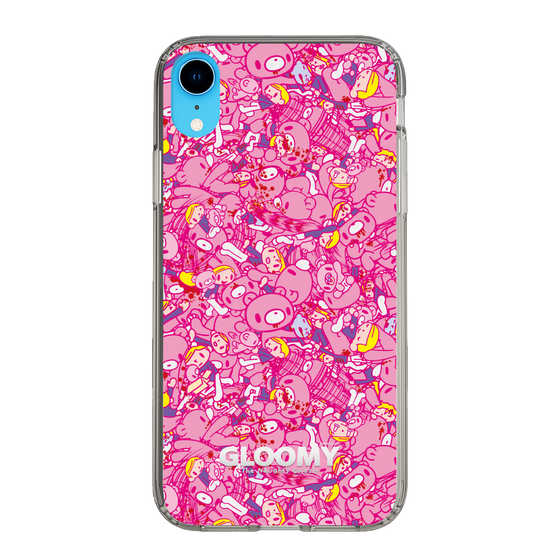 Slim Protection Case［ Gloomy - Pattern - Pink ］