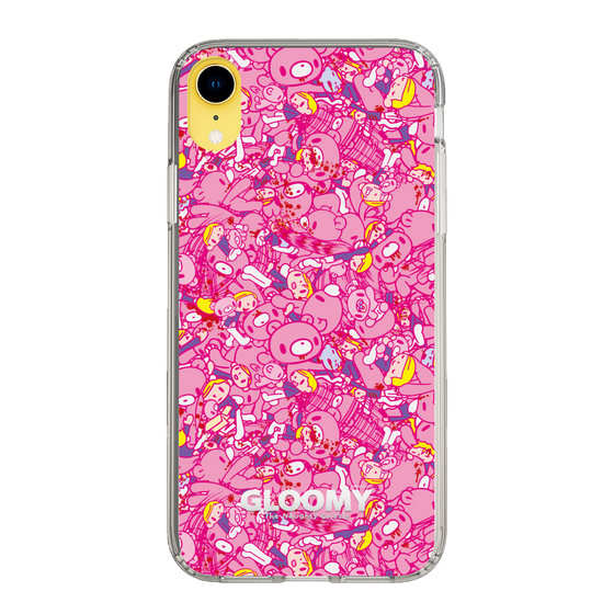 Slim Protection Case［ Gloomy - Pattern - Pink ］