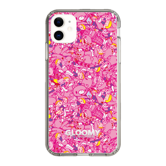 Slim Protection Case［ Gloomy - Pattern - Pink ］