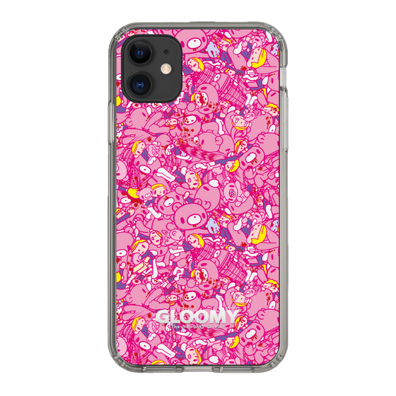 Slim Protection Case［ Gloomy - Pattern - Pink ］