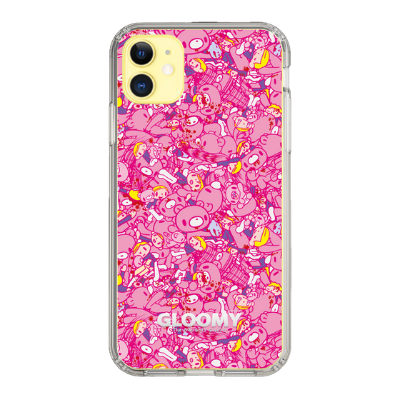 Slim Protection Case［ Gloomy - Pattern - Pink ］