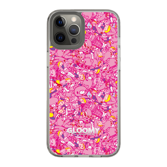 Slim Protection Case［ Gloomy - Pattern - Pink ］
