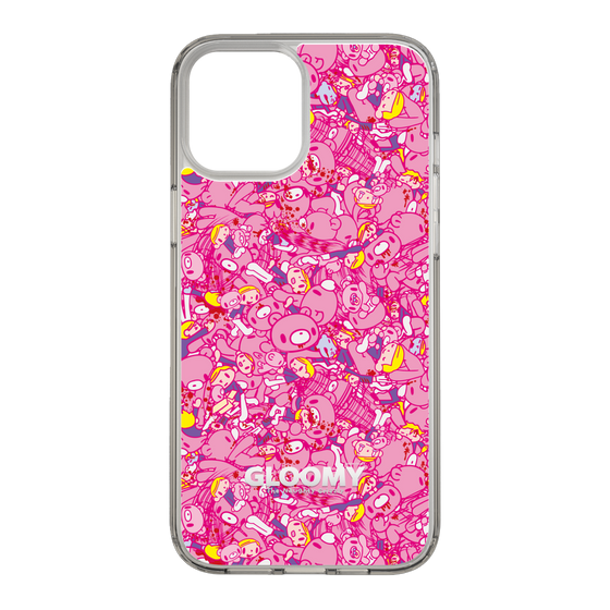 Slim Protection Case［ Gloomy - Pattern - Pink ］