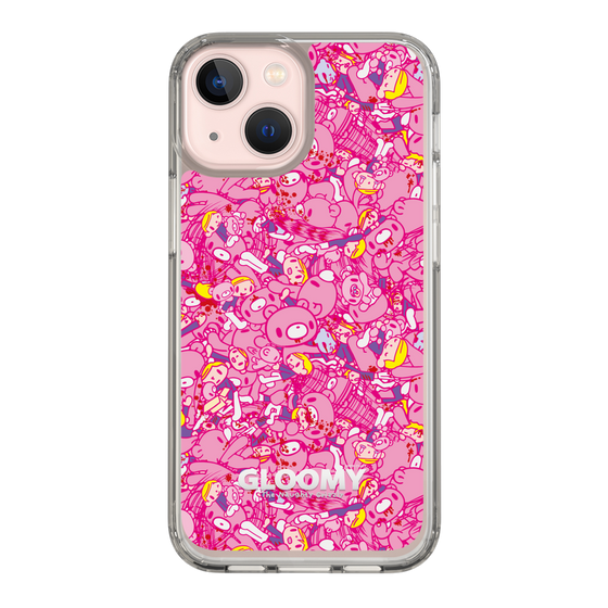 Slim Protection Case［ Gloomy - Pattern - Pink ］