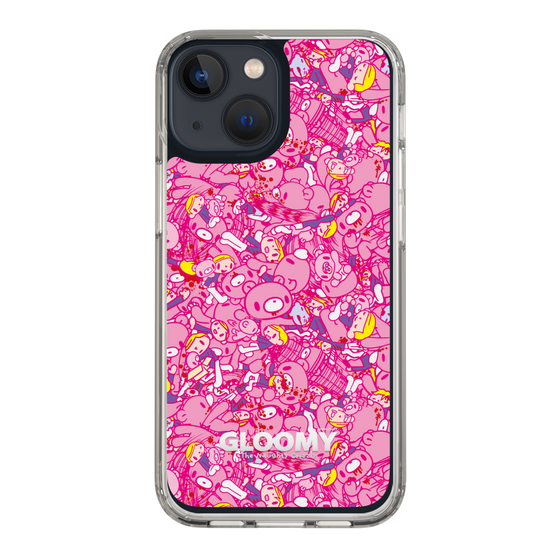 Slim Protection Case［ Gloomy - Pattern - Pink ］