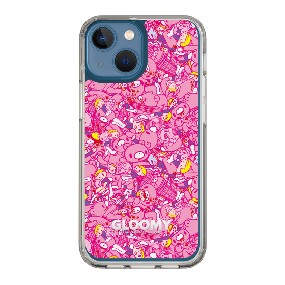 Slim Protection Case［ Gloomy - Pattern - Pink ］