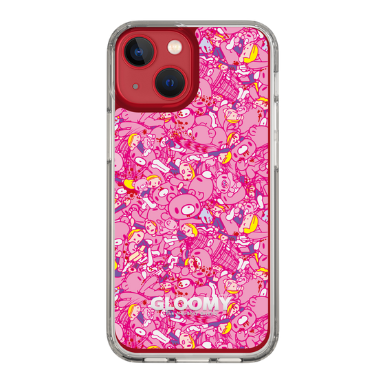 Slim Protection Case［ Gloomy - Pattern - Pink ］