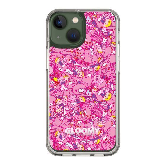 Slim Protection Case［ Gloomy - Pattern - Pink ］