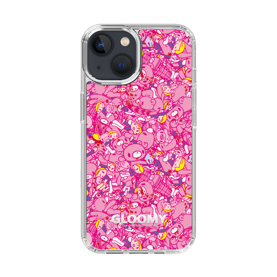 Slim Protection Case［ Gloomy - Pattern - Pink ］