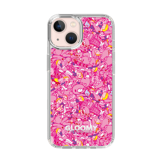 Slim Protection Case［ Gloomy - Pattern - Pink ］