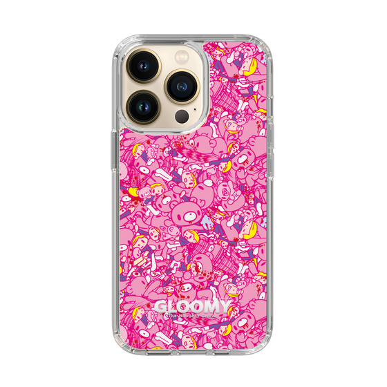 Slim Protection Case［ Gloomy - Pattern - Pink ］