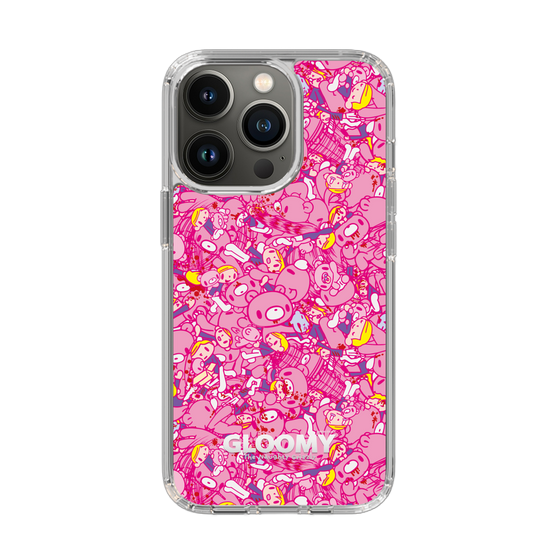 Slim Protection Case［ Gloomy - Pattern - Pink ］