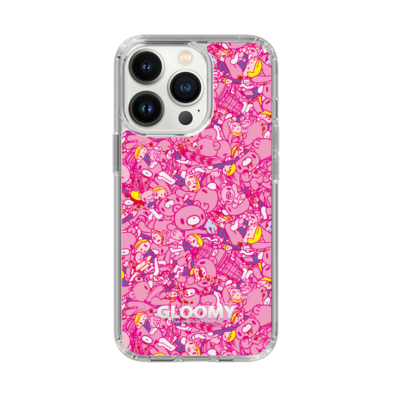 Slim Protection Case［ Gloomy - Pattern - Pink ］