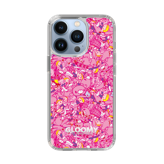 Slim Protection Case［ Gloomy - Pattern - Pink ］
