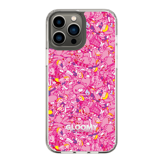 Slim Protection Case［ Gloomy - Pattern - Pink ］