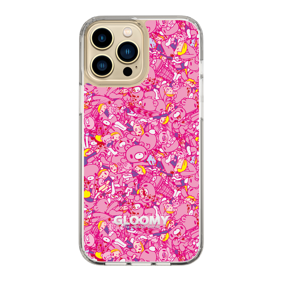 Slim Protection Case［ Gloomy - Pattern - Pink ］