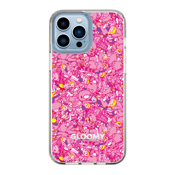 Slim Protection Case［ Gloomy - Pattern - Pink ］