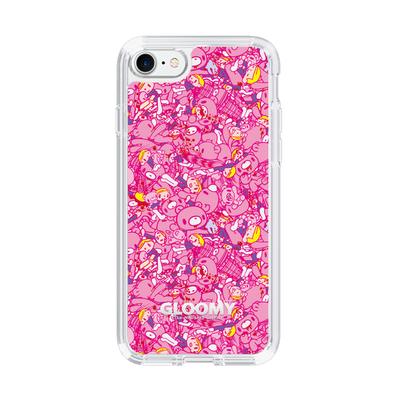 Slim Protection Case［ Gloomy - Pattern - Pink ］