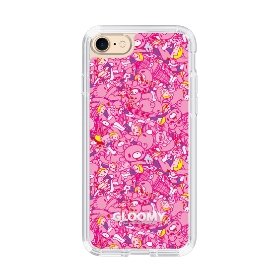 Slim Protection Case［ Gloomy - Pattern - Pink ］