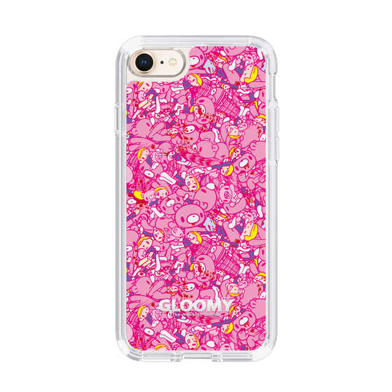 Slim Protection Case［ Gloomy - Pattern - Pink ］