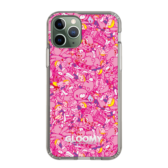Slim Protection Case［ Gloomy - Pattern - Pink ］