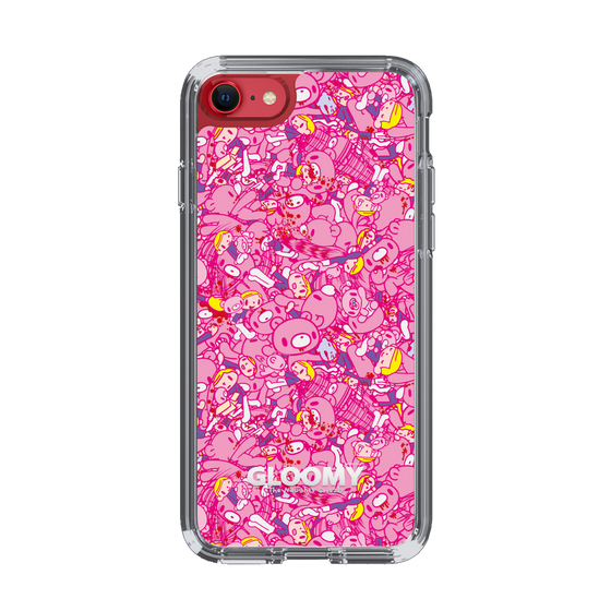 Slim Protection Case［ Gloomy - Pattern - Pink ］