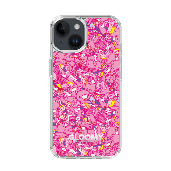 Slim Protection Case［ Gloomy - Pattern - Pink ］