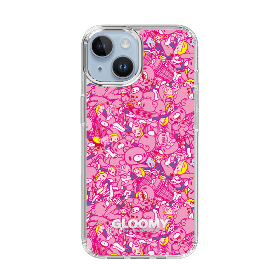 Slim Protection Case［ Gloomy - Pattern - Pink ］