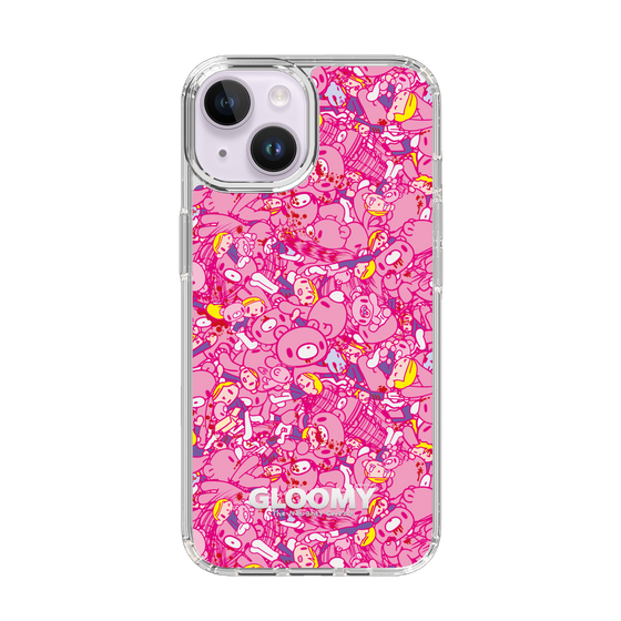 Slim Protection Case［ Gloomy - Pattern - Pink ］
