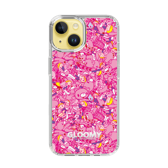 Slim Protection Case［ Gloomy - Pattern - Pink ］