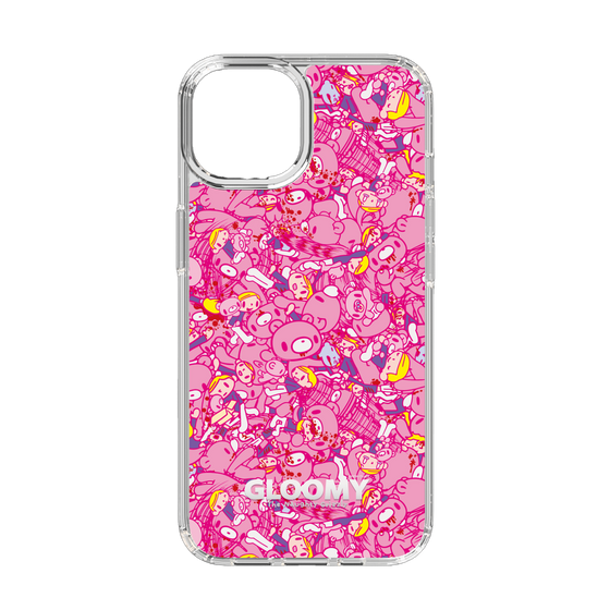 Slim Protection Case［ Gloomy - Pattern - Pink ］