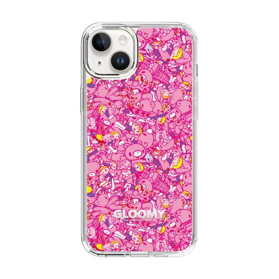 Slim Protection Case［ Gloomy - Pattern - Pink ］