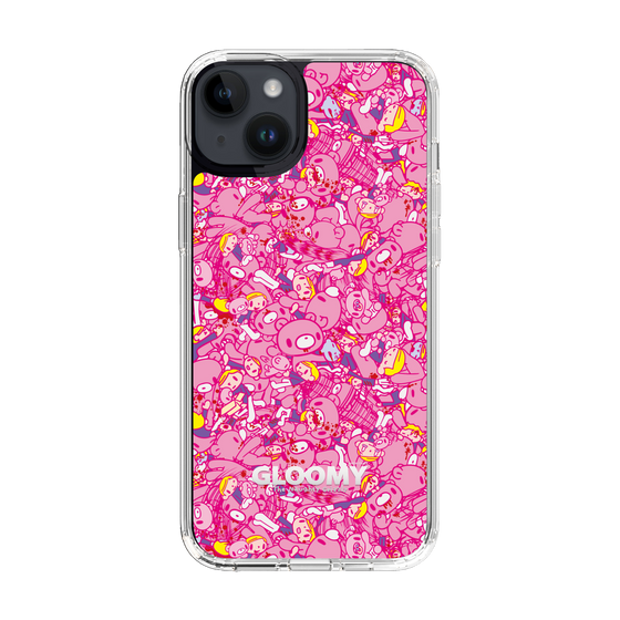Slim Protection Case［ Gloomy - Pattern - Pink ］