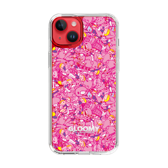 Slim Protection Case［ Gloomy - Pattern - Pink ］