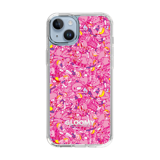 Slim Protection Case［ Gloomy - Pattern - Pink ］