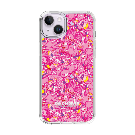 Slim Protection Case［ Gloomy - Pattern - Pink ］