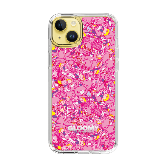 Slim Protection Case［ Gloomy - Pattern - Pink ］
